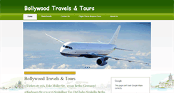 Desktop Screenshot of bollywoodtravels.de